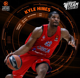 Kyle Hines, en el equipo ideal de la decada 2010-20 en la EuroLeague