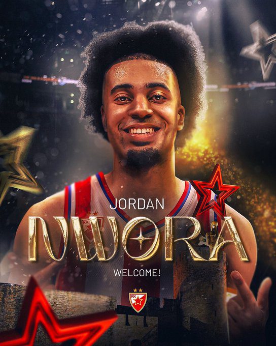 Jordan Nwora refuerza al Estrella Roja tras un sólido año en el Anadolu Efes
