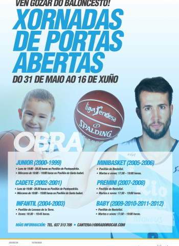 Los equipos más jóvenes de la cantera del Obradoiro CAB ponen fin a una divertida temporada