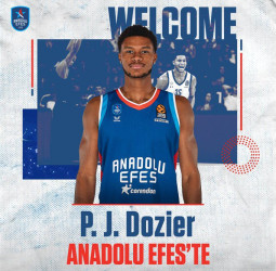 El Anadolu Efes anuncia el fichaje de PJ Dozier