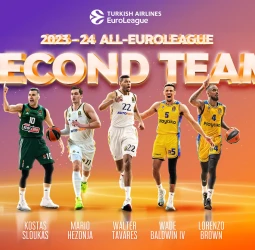 Conoce al Segundo Equipo de la EuroLeague 2023-24