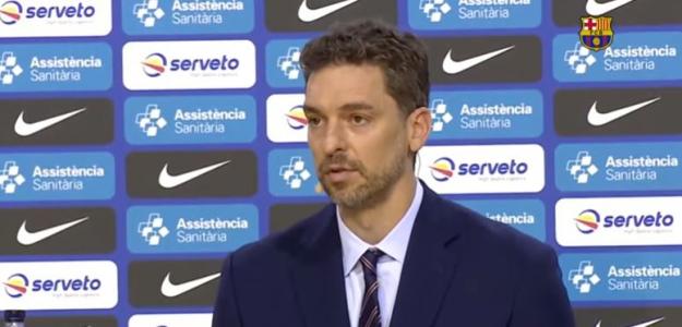 Pau Gasol: "La ilusión por volver a jugar es lo que permite que hoy esté aquí"