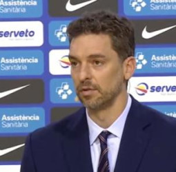 Pau Gasol: "La ilusión por volver a jugar es lo que permite que hoy esté aquí"