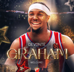 Devonte’ Graham refuerza el backcourt del Crvena Zvezda en su primera aventura EuroLeague