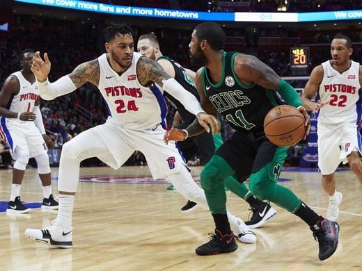 Los Celtics más líderes tras su victoria ante los Pistons (91-81)