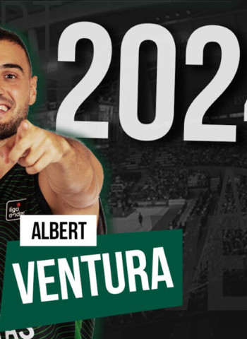 Albert Ventura, verdinegro hasta 2024