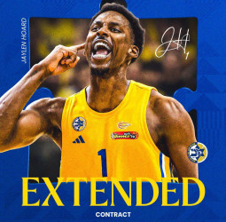 Jaylen Hoard renueva con Maccabi Tel Aviv