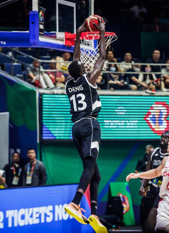 Sudán del Sur se estrena en un Mundial tras superar a China (89-69)