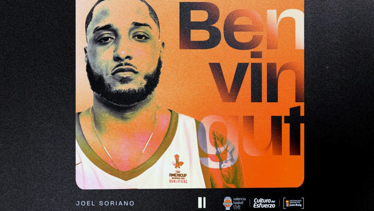 Joel Soriano complementa el juego interior del Valencia Basket