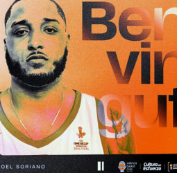 Joel Soriano complementa el juego interior del Valencia Basket