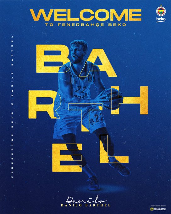 El Fenerbahce anuncia el fichaje de Danilo Barthel