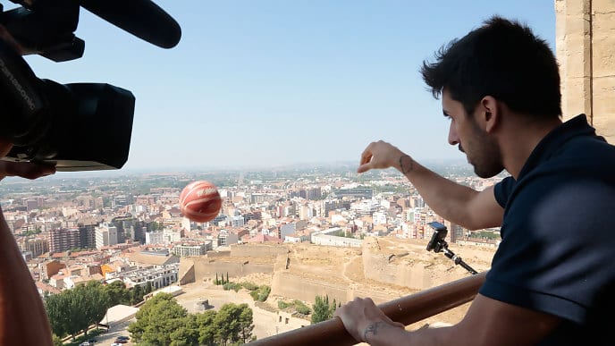 Campazzo: ¡La canasta imposible desde la Seu Vella!