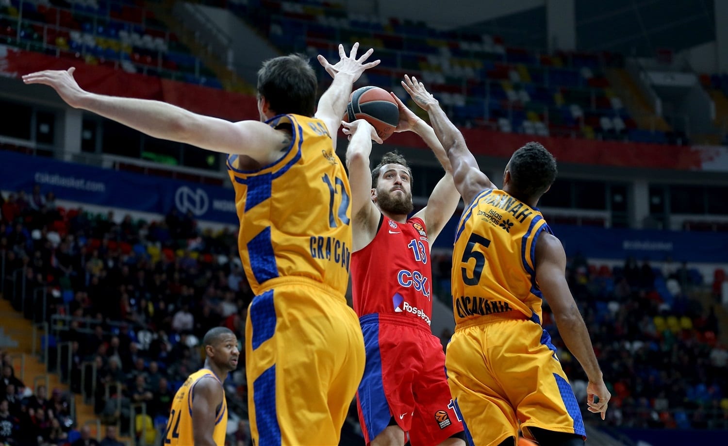 El Herbalife Gran Canaria cae en Moscú (107-85)