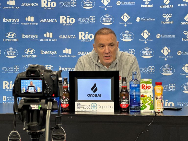 Veljko Mrsic, en la previa al UCAM Murcia - Río Breogán de la octava jornada