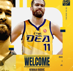 Nemanja Radovic se une al New Taipei CTBC DEA y coincidirá con Marko Todorovic