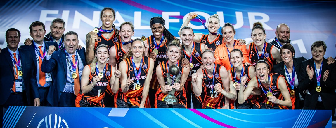 El UMMC Ekaterinburg logra su sexto título de la Euroliga Femenina