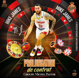 El AS Mónaco oficializa la renovación de Mike James