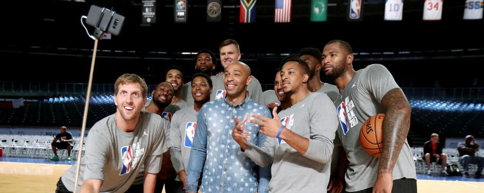 El equipo mundial supera al africano en el #NBAAfricaGame