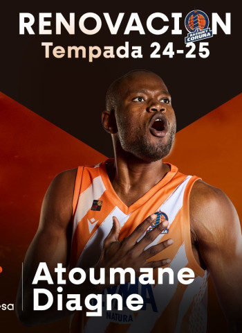 Atou Diagne, renovado por cuarta temporada