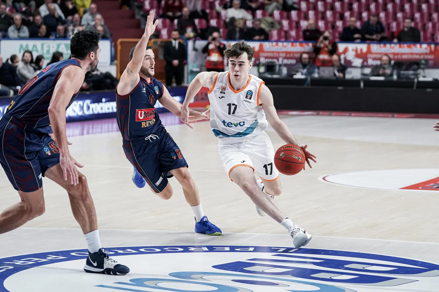 Núñez, Spagnolo y Samar: la cantera del Real Madrid genera juego en Eurocup