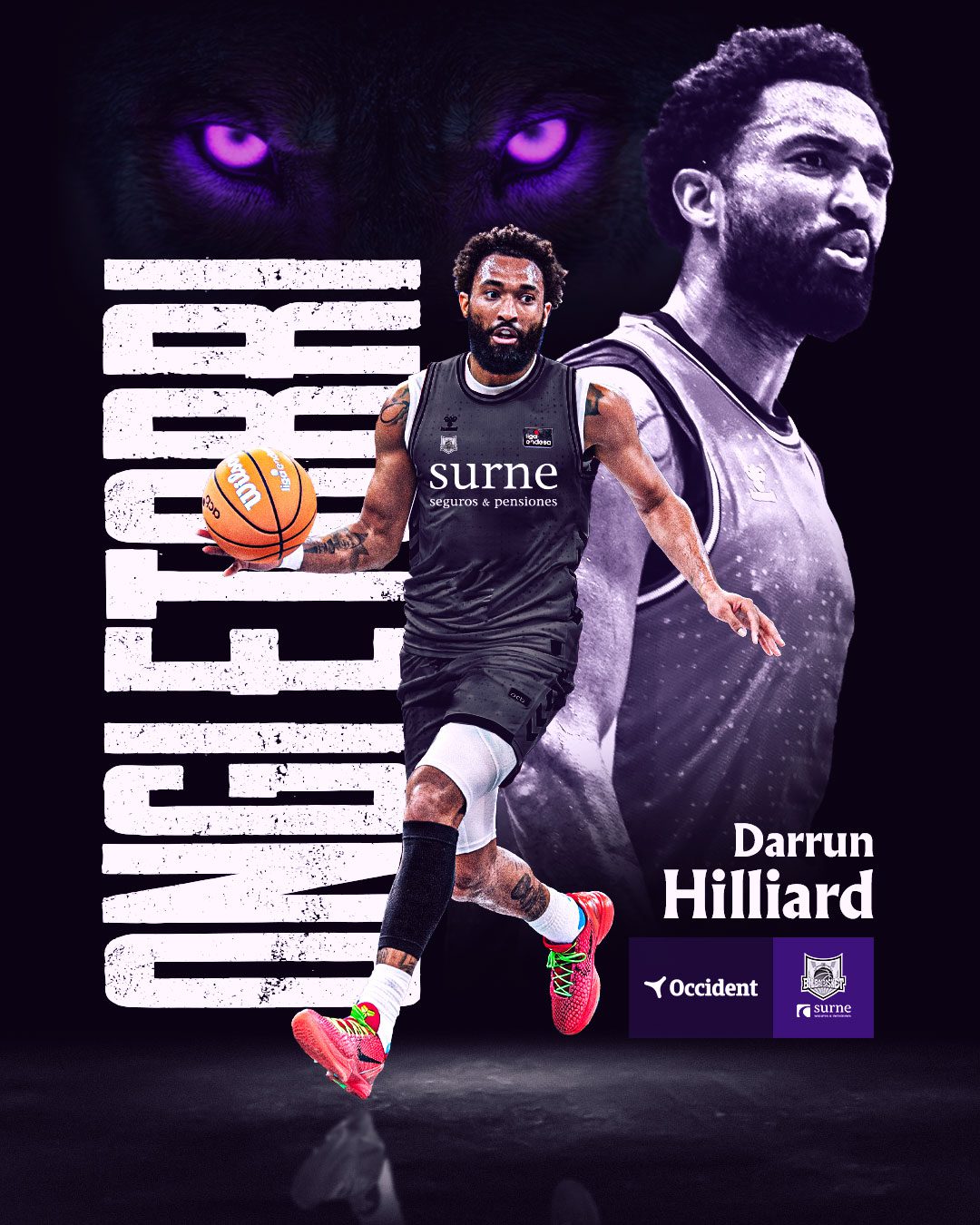 Darrun Hilliard, primer fichaje del Surne Bilbao Basket 25/26