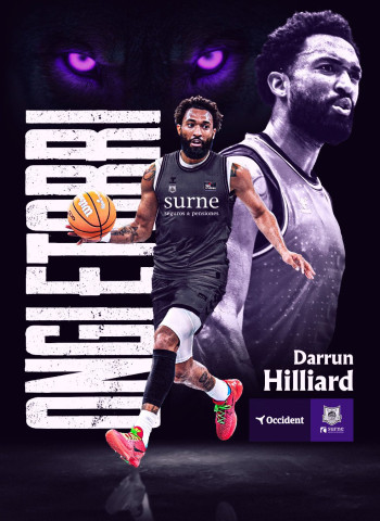 Darrun Hilliard, primer fichaje del Surne Bilbao Basket 25/26