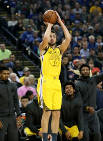 Los Warriors ven difícil que Klay Thompson pueda jugar esta temporada