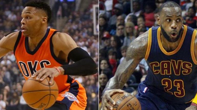 LeBron James y Westbrook, jugadores del mes de diciembre en la NBA