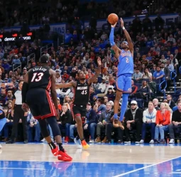 Shai impulsa la remontada de los Thunder sobre los Heat, 115-101