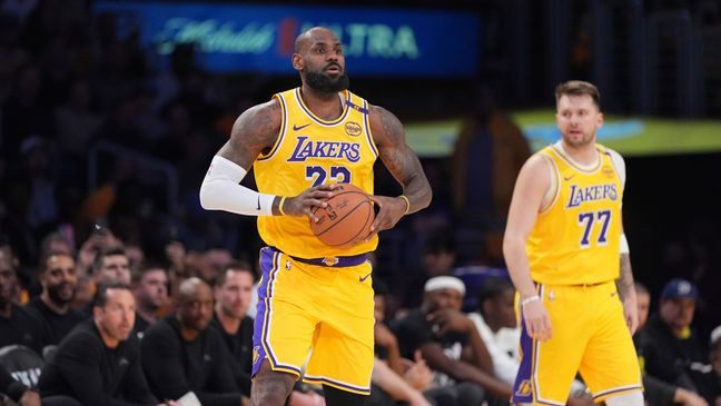 Sencilla victoria en el debut de Doncic con los Lakers, 132-113