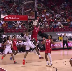 Usman Garuba cierra la Summer League NBA de Las Vegas con su mejor actuación
