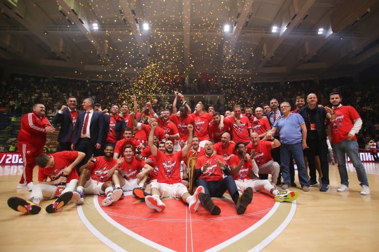 Estrella Roja, campeón de la ABA League