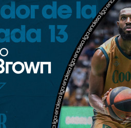 Vitto Brown, Jugador de la Jornada 13