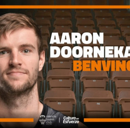 Valencia Basket alcanza un acuerdo con Aaron Doornekamp para las dos próximas temporadas