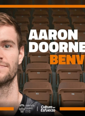 Valencia Basket alcanza un acuerdo con Aaron Doornekamp para las dos próximas temporadas