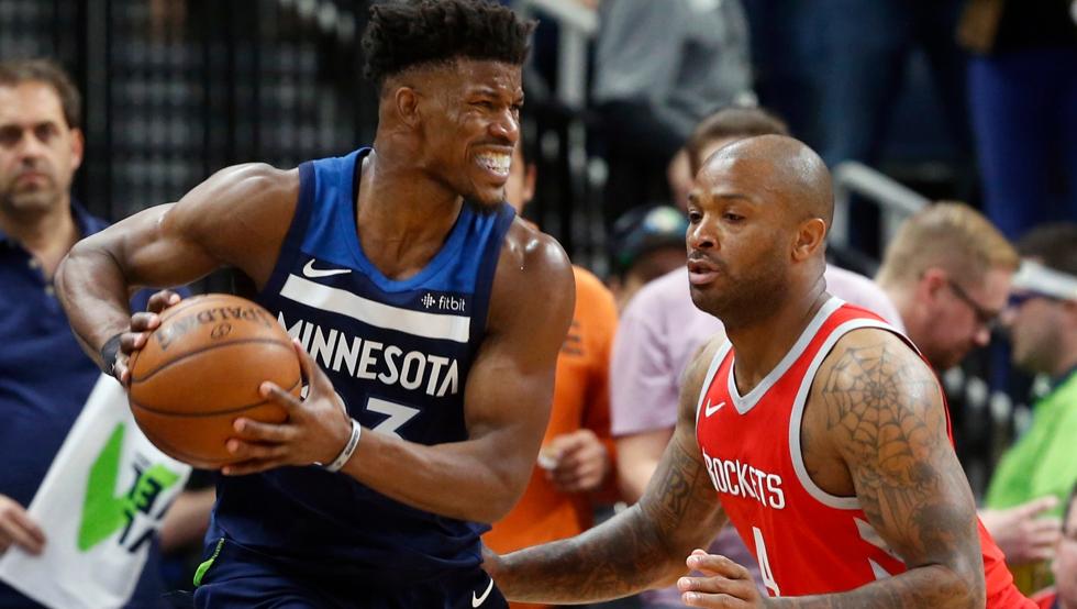 Timberwolves aprieta la eliminatoria y los Jazz suman la segunda con un histórico Ricky Rubio