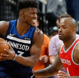 Timberwolves aprieta la eliminatoria y los Jazz suman la segunda con un histórico Ricky Rubio