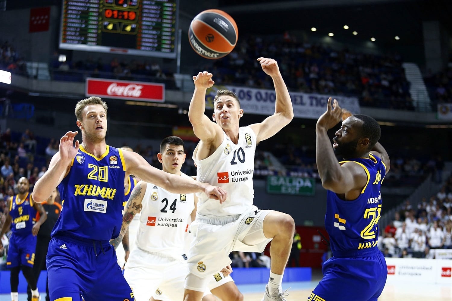 Jornada 26 EuroLiga: Previa Khimki Moscú vs Real Madrid