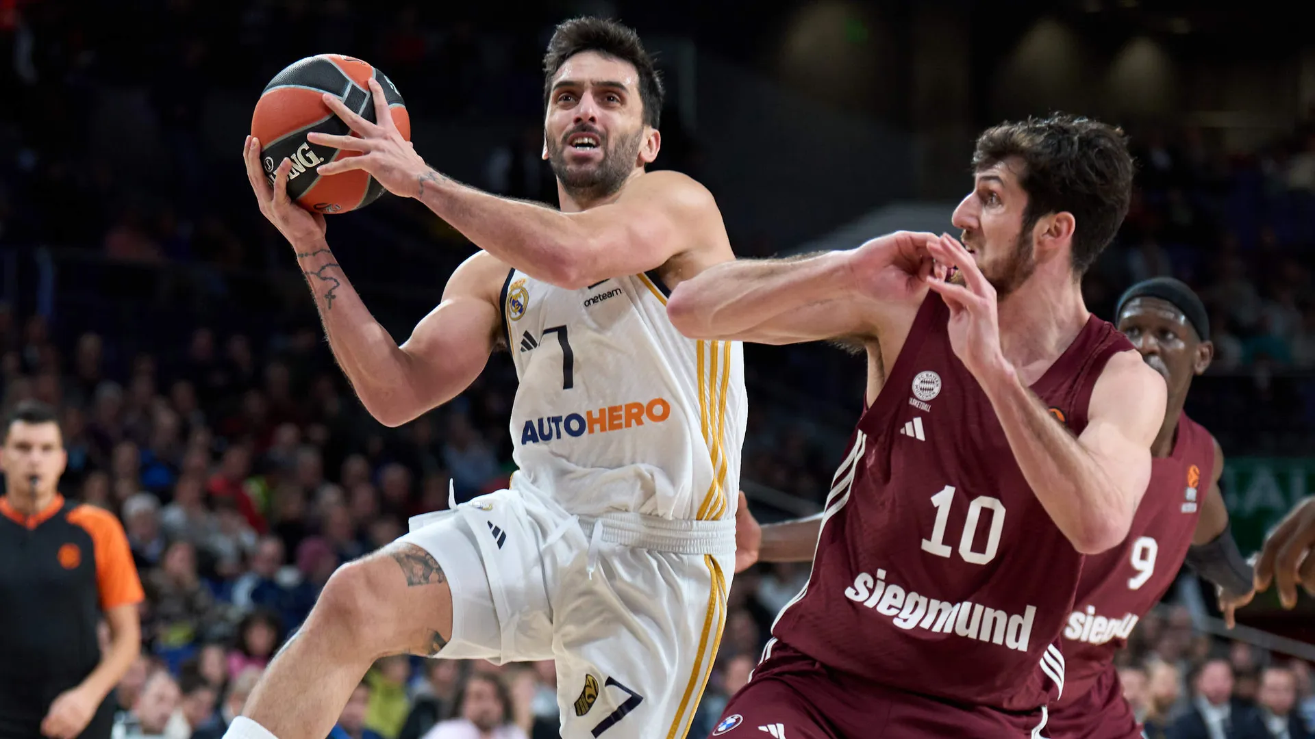 El Real Madrid continúa su racha con una victoria sobre el Bayern, 88-73