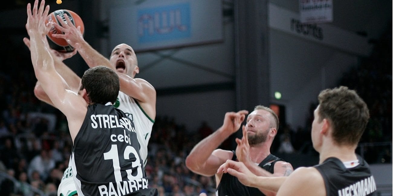 El Panathinaikos de Pascual se estrena con una apurada victoria ante el Brose Baskets (83-84)