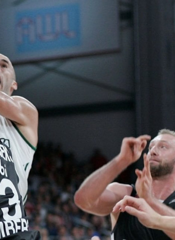 El Panathinaikos de Pascual se estrena con una apurada victoria ante el Brose Baskets (83-84)