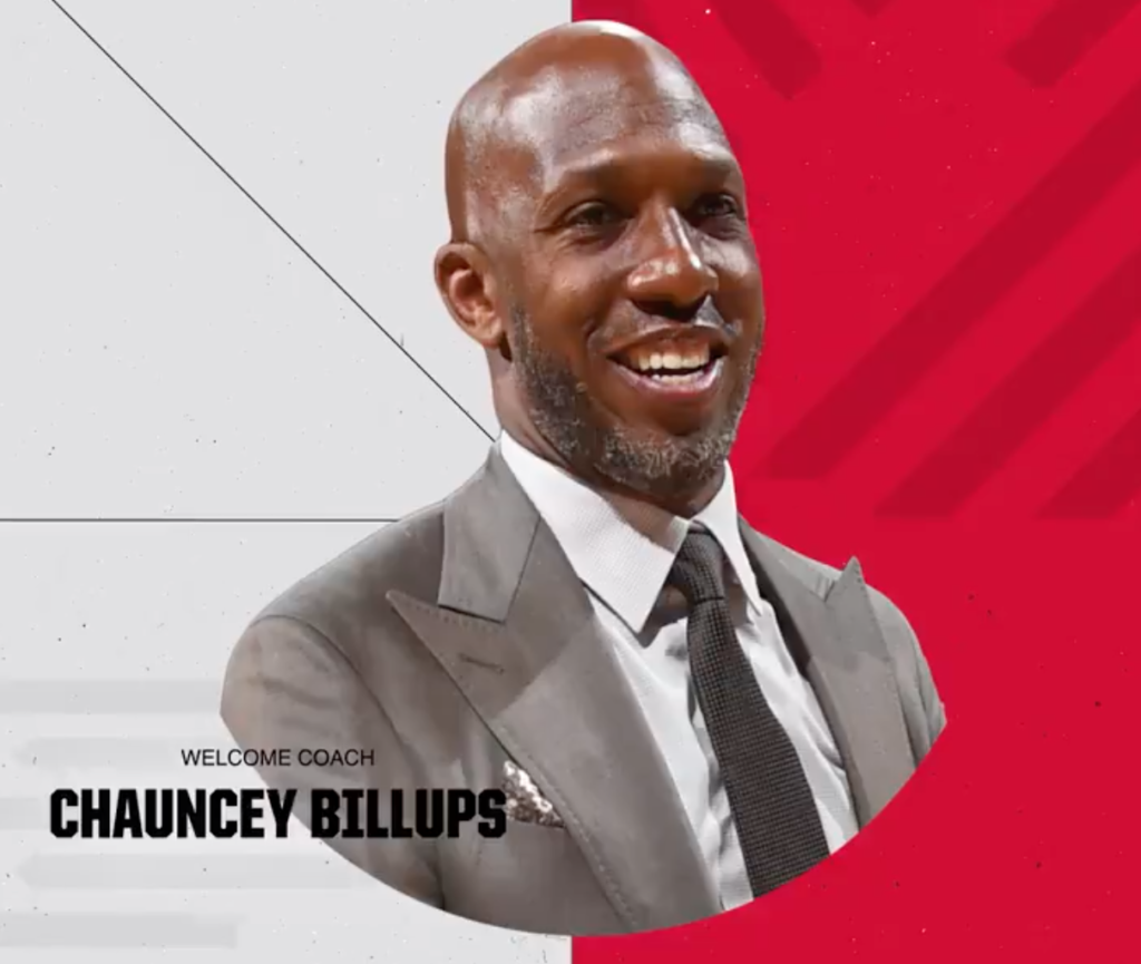 Chauncey Billups, nuevo entrenador de los Portland Trail Blazers