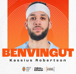 Kassius Robertson, explosividad anotadora para las dos próximas temporadas en el Valencia Basket
