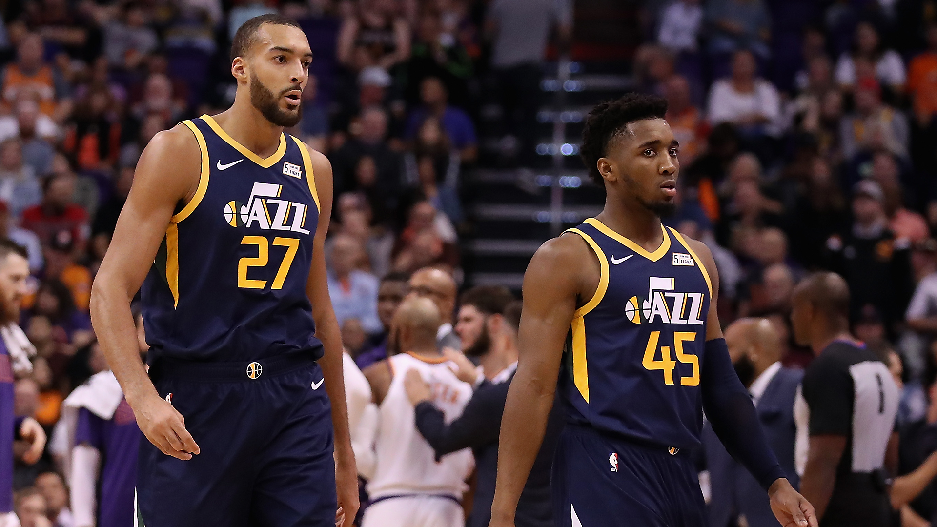 La relación entre Mitchell y Gobert no termina de arreglarse