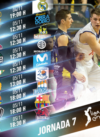 Toda la información de la jornada 7 de la Liga Endesa