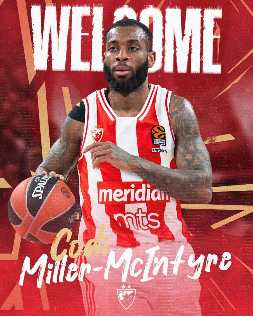 El Estrella Roja anuncia el fichaje de Codi Miller-McIntyre