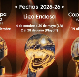 Las fechas de la temporada 2025-26