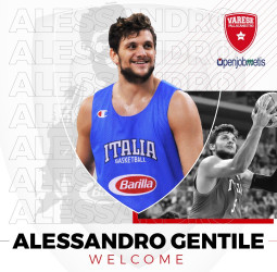 El Varese anuncia el fichaje de Alessandro Gentile