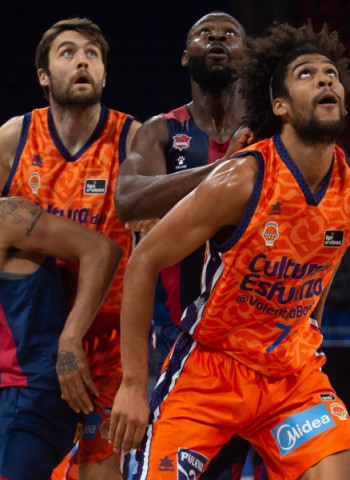 La Liga Endesa regresa a la Fonteta con un partidazo ante el TD Systems Baskonia