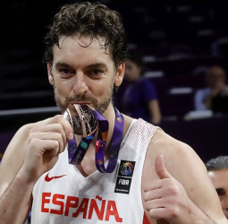 Pau Gasol, líder histórico de medallas